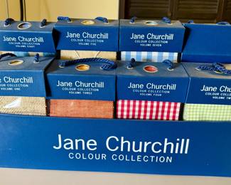 Jane Churchill Fabric Samples from "The Colour Collection"