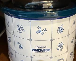 Vintage Rival Five Qt Crock Pot