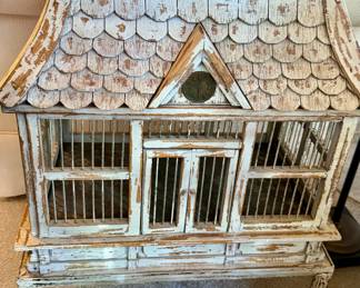 Decorative Bird Cage Table