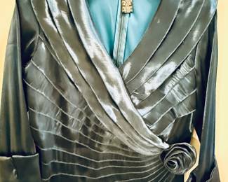 Cachet formal teal jacket