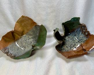 Decorative Ruffled Edge Bowls