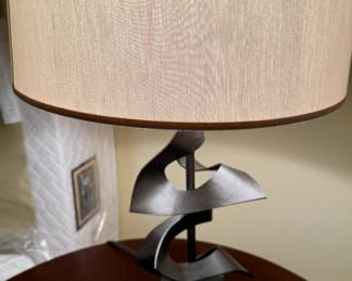 Modern Twofold Sculptural Table Lamp