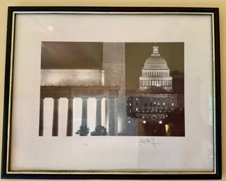 Framed Photo US Capitol Building in Washington D.C.