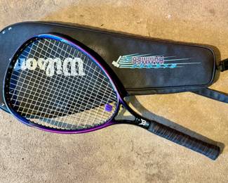 Wilson Sledge Hammer 3.8 Tennis Racket with Case