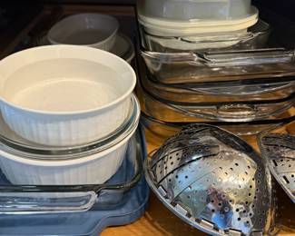 More Bakeware and Steamer Baskets