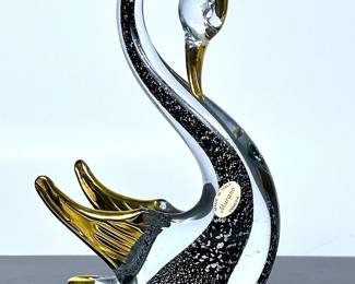 One of several examples of Italian Murano Art Glass objects