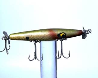 Antique wood fishing lure