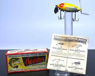 Vintage Heddon fishing lure