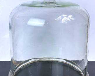 Large Glass Cloche Dome