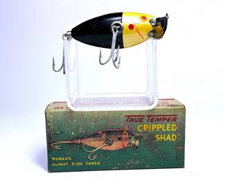 Vintage True Temper Crippled Shad fishing lure