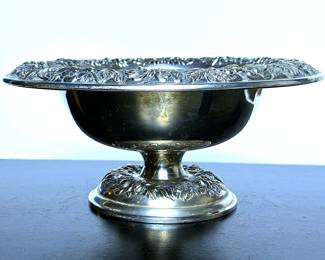 Sterling silver footed bowl by Kirk & Sons