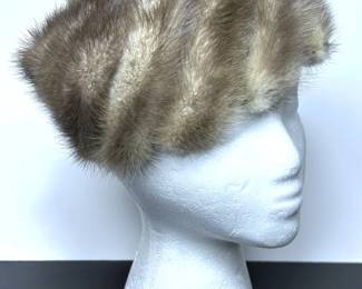 Vintage Mink Fur Hat