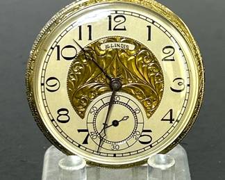 Antique Illinois Autocrate Pocket Watch