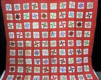 Antique hand sewn quilt
