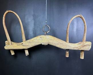Antique oxen yoke