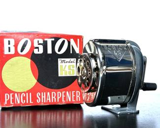 Vintage Boston Model KS Pencil Sharpener that was never used