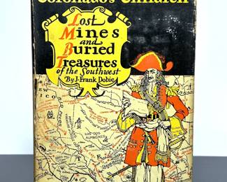 1st Edition book, 'Coronado's Children' by renowned Texas author, J. Frank Dobie.