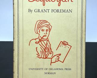 1st edition book, Sequoyah by Grant Foreman