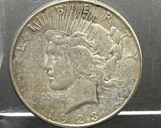 1923 Liberty Dollar Coin from the San Francisco Mint