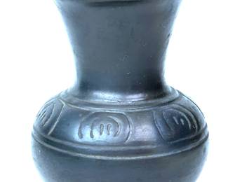 Vintage Mexican Black Oaxacan Art Pottery of late 1940s