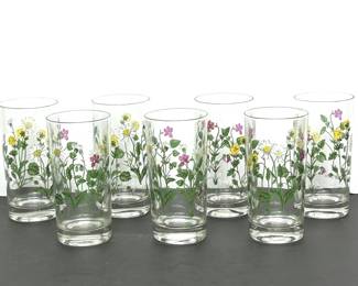 Vintage Georg Jensen Glass Tumblers