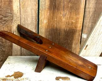 Antique Rustic Ranch Cowboy Boot Jack