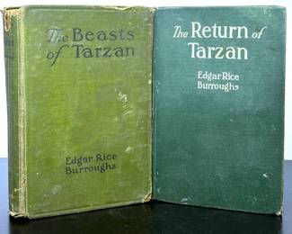 Antique Tarzan books