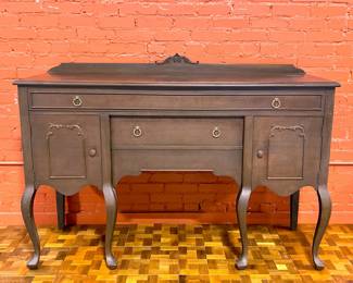 Antique buffet in the an American Colonial Revival style of the early 1900s by Empire Furniture Company of Huntington, West Virginia
