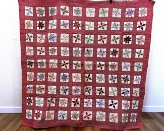 Antique hand sewn quilt