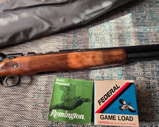 1944 Sears 12 gage bolt action shot gun