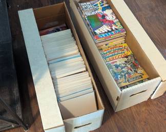 2 boxes FULL of comic books $20 a box