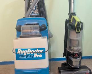 RugDoctor Mighty Pro- $300
Bisssel Pet Hair Eraser - $100