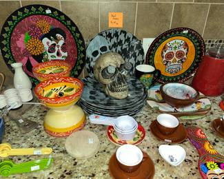 Dia de los MUERTOS DISHES