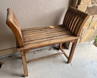 CUTE PORCH BENCH