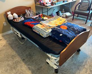 TWIN SIZE ADJUSTABLE HOSPITAL BED