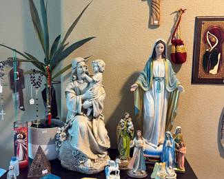 MANY RELIGIOUS ITEMS