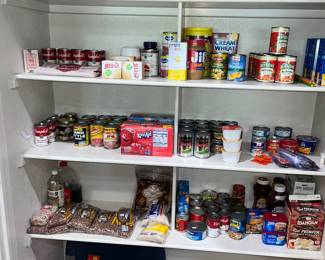 PANTRY FULL!