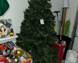 TALL CHRISTMAS TREE