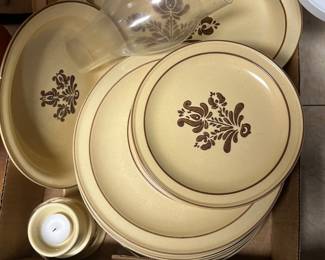 Vintage Pfaltzgraff Village dishes
