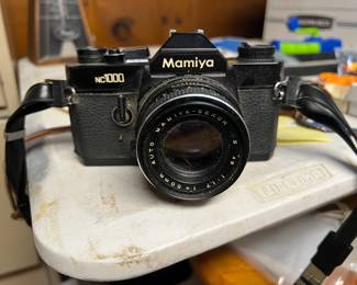 Vintage Mamiya camera