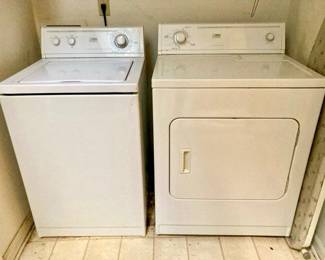 Washer and dryer