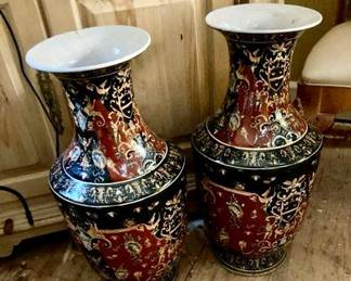 Gorgeous floor vases (4)