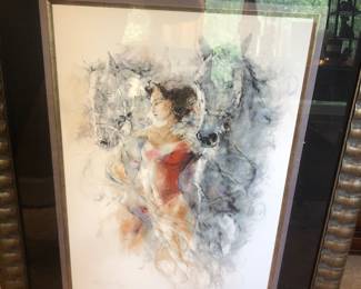 “Greys” Benefield signed print