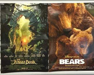 The Jungle Book and Bears Movie Posters