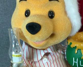 Winnie the Pooh Animated Christmas Display