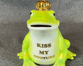 Juicy Couture Kiss My Couture Ceramic Frog
