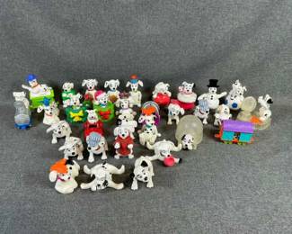 101 Dalmatians Dog Figurines