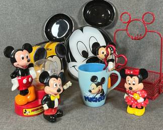 Disney's Mickey and Minnie Mouse Assorted Collectibles