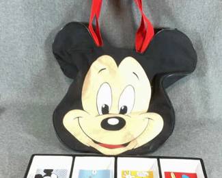Mickey Mouse Serving dish and bag