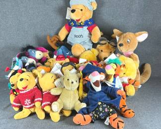Disney's Winnie the Pooh and Friends Plush Toys